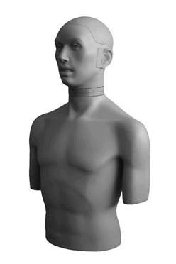 Figur 2. Head and torso simulator som används till inspelning av binauralt ljud (PeloWisky 2008). 2.5 Binauralt ljuds historia och utveckling Binaural ljudinspelning har utvecklats sedan slutet av 1800- talet när en opera i Paris år 1881 sände sin föreställning via telefonsystemet.