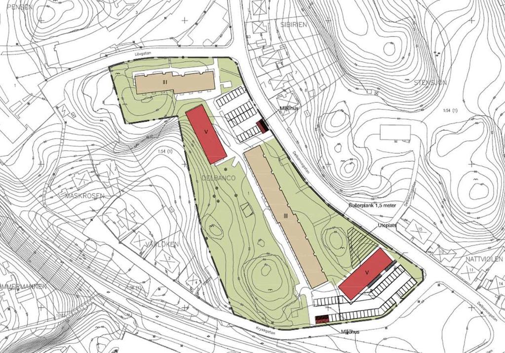 1 Bakgrund ÅF Ljud och vibrationer utför en förstudie gällande risk för vibrationsstörningar och stomljud för att klargöra möjligheten till framtida bostadsbebyggelse inom Kvarteren Delbancogatan 3A