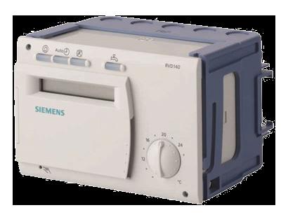 Reglercentral Siemens RV 1/109- rt.nr: 11 91 9999 109 > llmänt Inställning tid: läddra fram rätt menyrad ( prog ) 1-1 i displayen med knapparna för ().