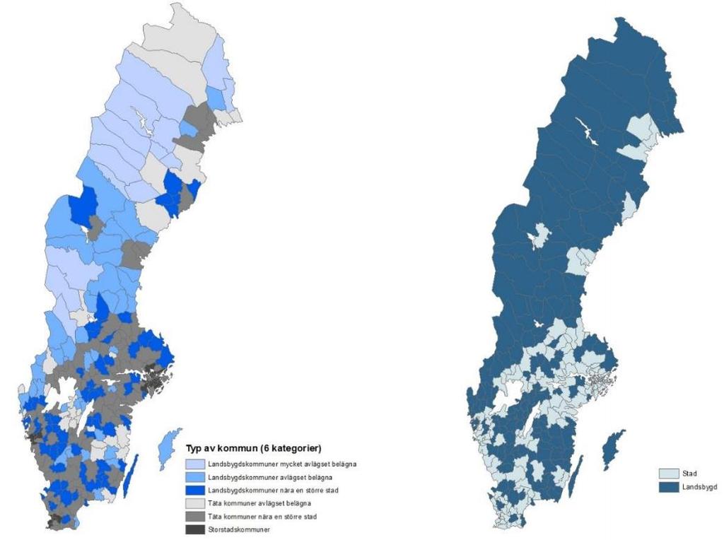 Sörmland utifrån det nationella materialet.
