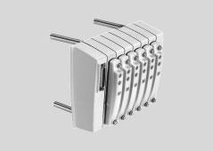 Datenblatt -M- Durchfluss bis 780 l/min -K- Breite der Ventile 14 mm -P- Spannung 24 V DC Allgemeine Technische Daten Ventilinselaufbau Modular und erweiterbar Elektrische Ansteuerung Multipol I-Port