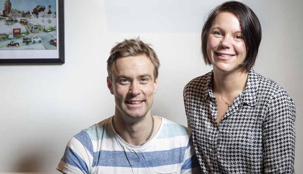 Vi vill bo centralt med närhet till naturen Liselott Mukka Julén och Magnus Karlsson bor i en centralt belägen lägenhet. Valet föll på en rymlig bostadsrätt på Konduktörsgatan i Kiruna.