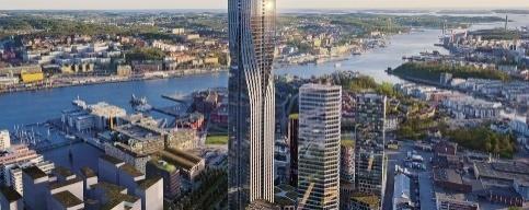 Fördelningen av Sernekes intäkter per affärsområde de senaste tolv månaderna framgår av nedanstående cirkeldiagram där Serneke Bygg stod för 82 procent och Anläggning för 13 procent av intäkterna