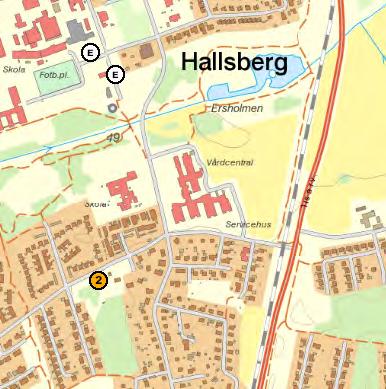 2018-04-24 Ordernummer: 165872 Fastighetsbeteckning: Hallsberg Kullängen 1 Flexibilitet och alternativanvändning Lokalerna anses delvis vara flexibla i sin utformning och därmed möjliga till visst