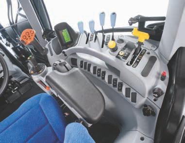 JUSTERBART AUTOMATISK VÄXLINGSPUNKT MOTORNS EFFEKTKURVA MOTORVARV VID VÄXLING OPTIMALT MOTORVARV Samarbete: automatik, komfort och produktivitet Auto