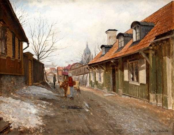 Från Stigbergsgatan, Stockholm, 1890