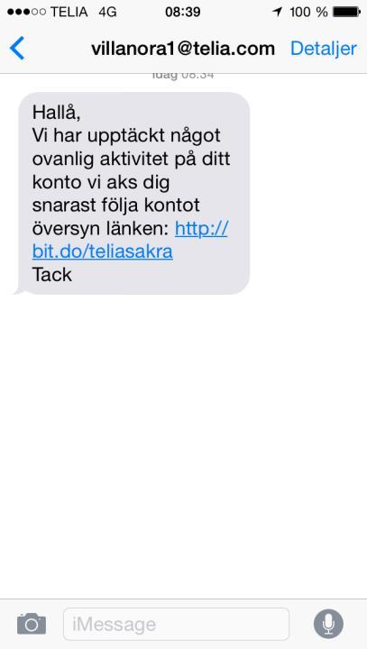 Sociala medier, SMS och telefonsamtal Bedrägerier förekommer i alla kanaler, inte bara mejl.