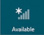 ç Aktiverar Wi-Fi Aktivera Wi-Fi i din bärbara dator genom följande steg: 1. Starta Charms bar.
