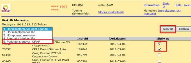 Detta nummer behöver du inte notera, det går att söka fram i efterhand och kan användas om du vill ha hjälp av Hjälpmedel Skåne med att t.ex. redigera eller komplettera ordern i efterhand.