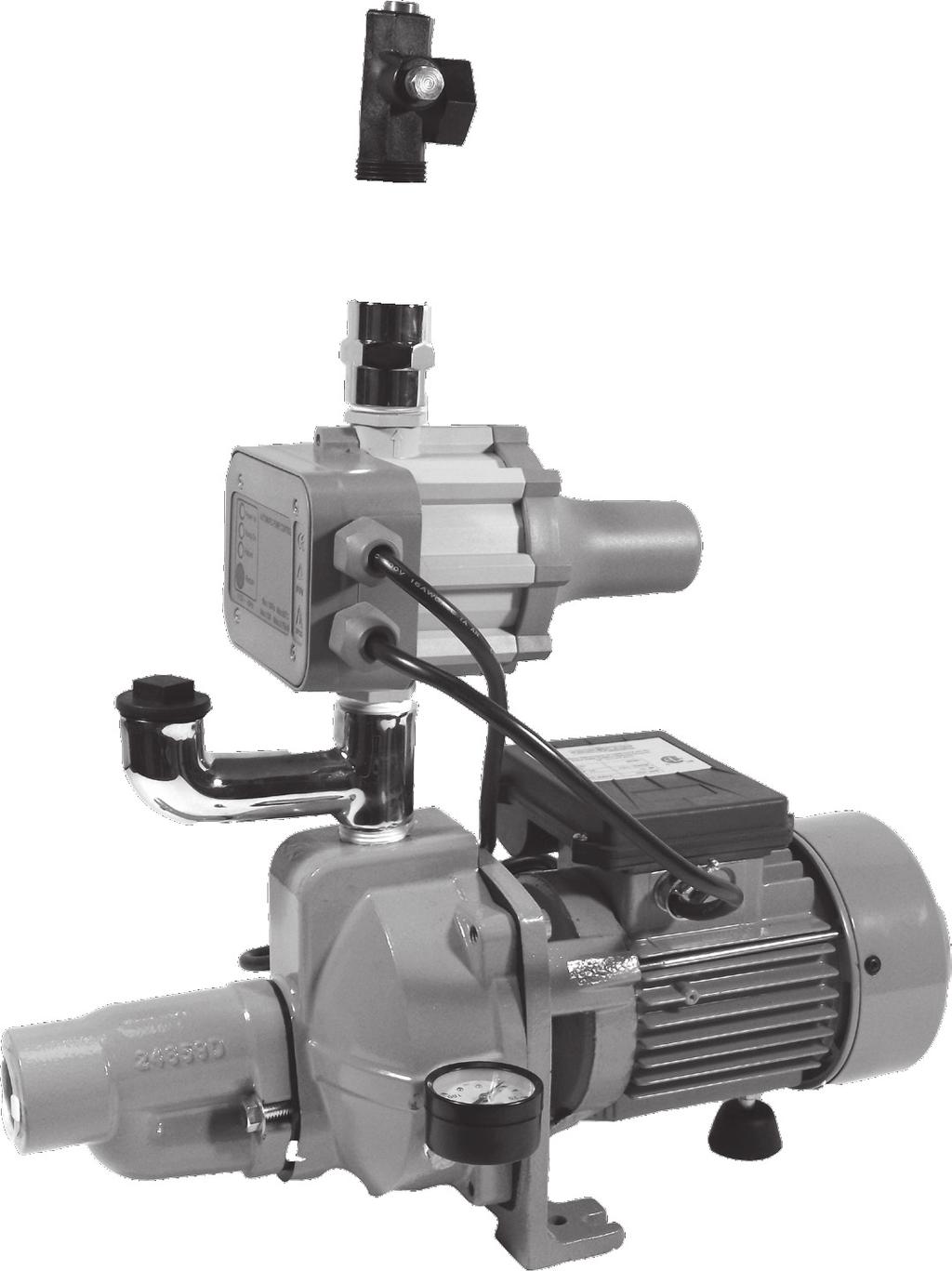 If the pumping level is deeper than 60 (18 meters) in reference to the pump position, it is mandatory to unscrew the pre-assembled venturi and to replace it by the venturi 510066.