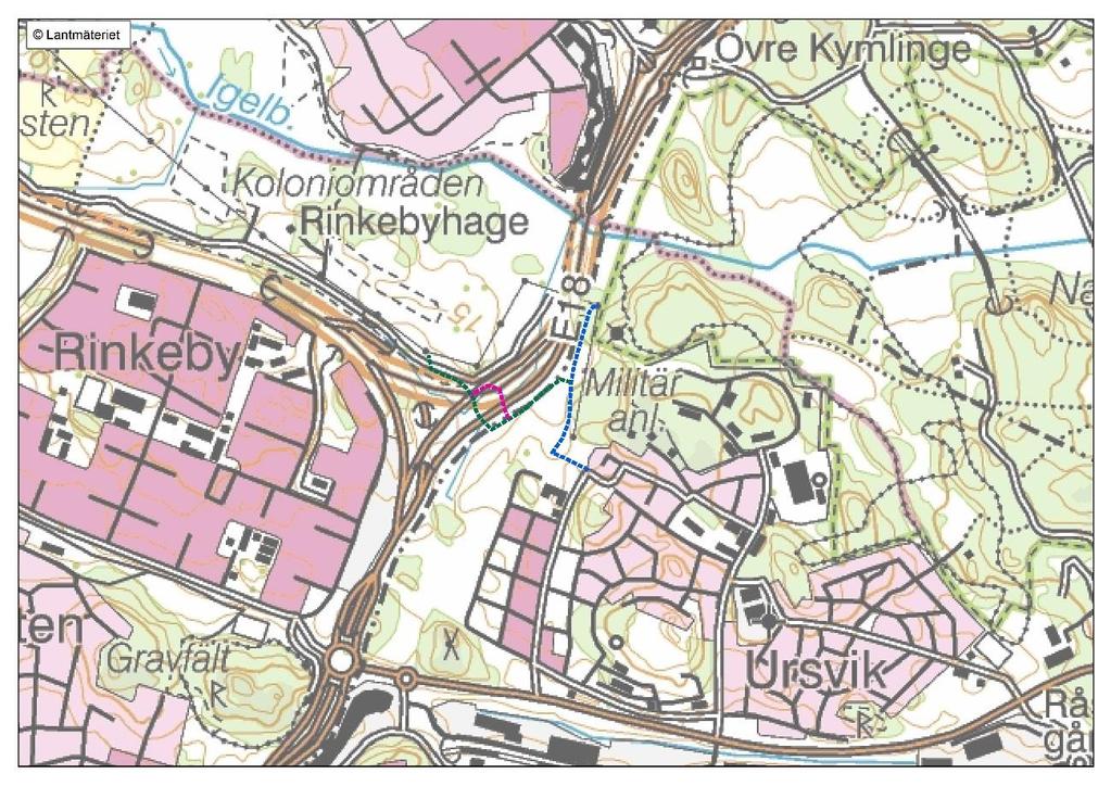 BILAGA 1 Markförläggning av 130 kv kraftledning inför exploatering av Västra Ursvik,