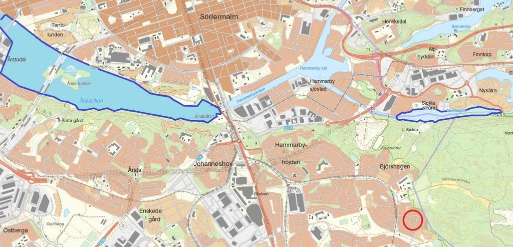 I Årstaviken klassas den ekologiska statusen som god men sjön uppnår ej god kemisk status även utan överallt överskridande ämnen.