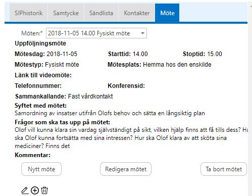 Sänd kallelse SIP Aktuell SIP finns inte () 0 4 5 0. Klicka på fliken Möte. Klicka på Nytt möte.
