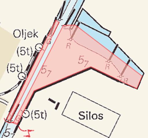 19 Nr 64 Förbudsområden i Lidköping. / Port of Lidköping. Restricted areas. Länsstyrelsen Västra Götalands län Publ.