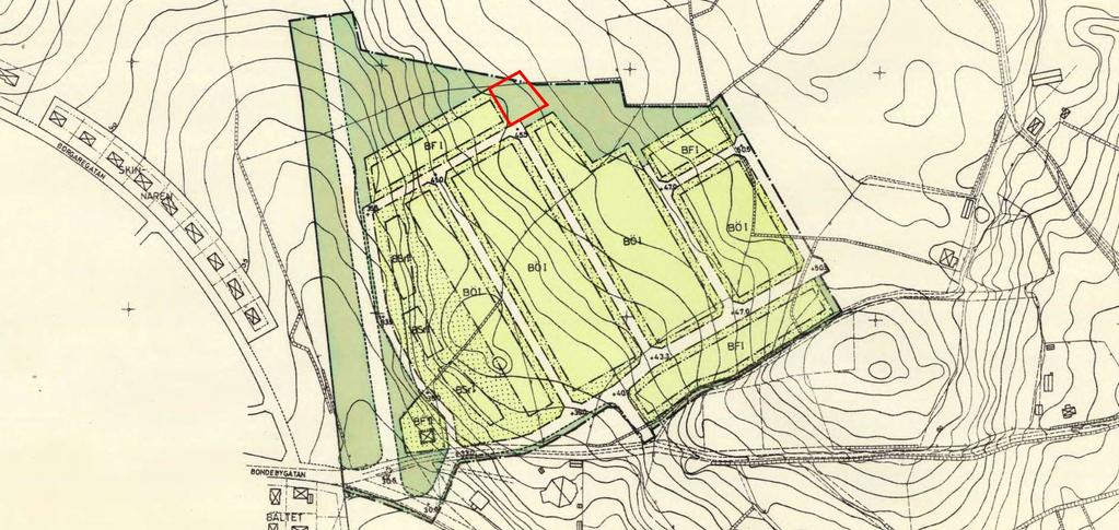4 (17) Ägoförhållanden Marken inom planområdet ägs till största delen av Vimmerby kommun. Cirka 145 m 2 ägs av privat markägare (del av Höder 4).