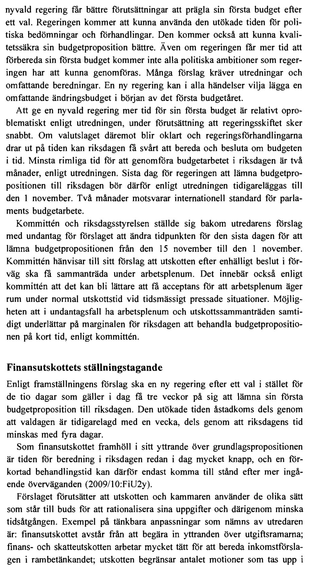 BILAGA 6 FINANSUTSKOTTETS