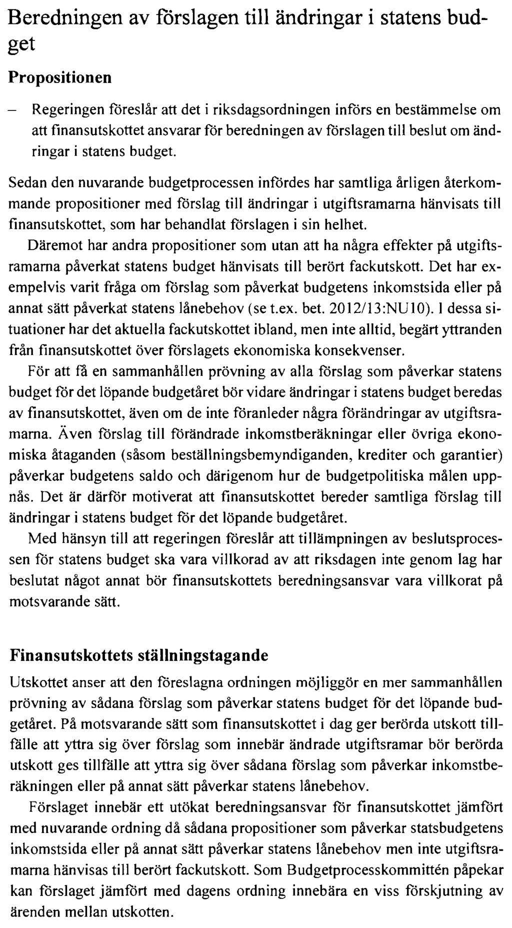 BILAGA 7 FINANSUTSKOTTETS