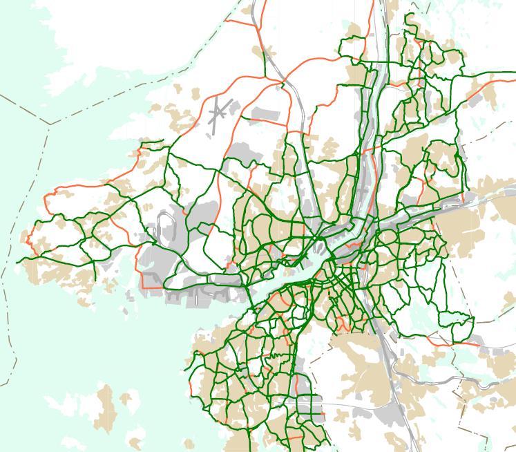 Övergripande cykelnätet