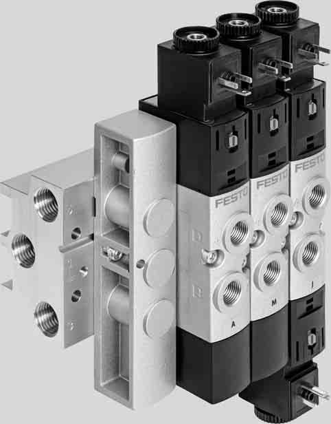 -V- New VUVS-LT20, VUVS-LT30 Solenoid valves VUVS/valve manifold VTUS, NPT Key features Innovative Versatile Reliable Easy to install A reliable, heavy-duty valve with a long service life Design