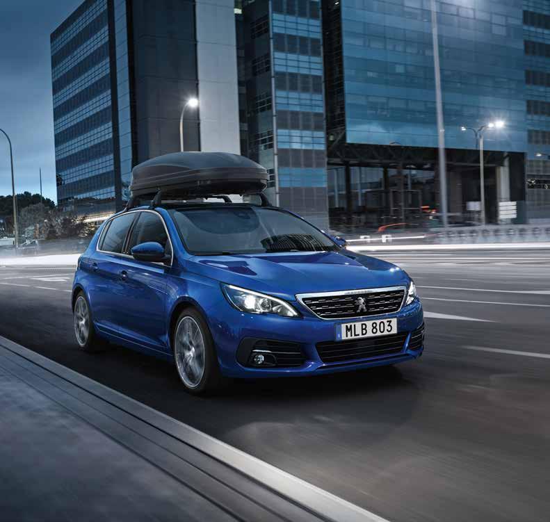 ALLT FÖR ATT FULLÄNDA DIN NYA PEUGEOT 308 Här under är tabellen över vårt tillbehörssortiment till nya Peugeot 308. För mer information, besök en av våra återförsäljare eller www.peugeot.