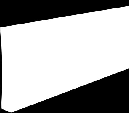) Foder (till innerdörrar): Släta foder i obehandlad furu, 12x56 Taklist: Hålkäl i obehandlad furu, 15x43