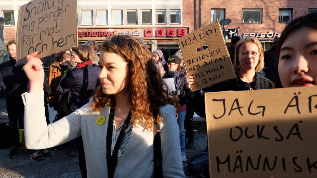 Dessutom hölls en manifestation för utsatta EU-medborgare och studentgrupperna arrangerade en aktion mot kränkningar av HBTQI-personer i Turkiet.