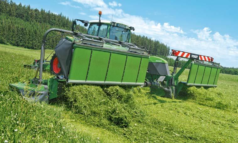 Skyddet mot främmande föremål med justerbar förspänning gör det möjligt för den övre valsen att nypa åt. Detta ger en varsam men samtidigt intensiv krossprocess utan att några blad går förlorade.