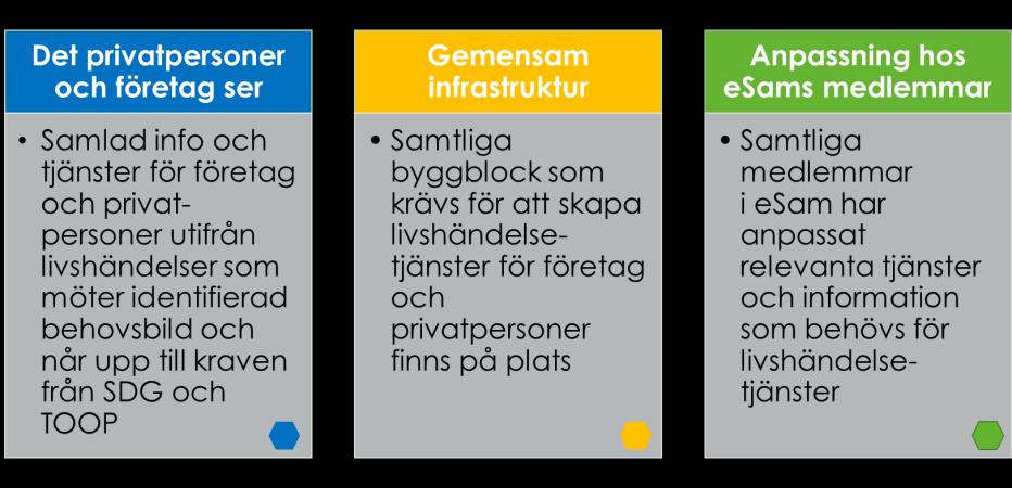 2. Målsättning och aktiviteter för varje inriktning 2.