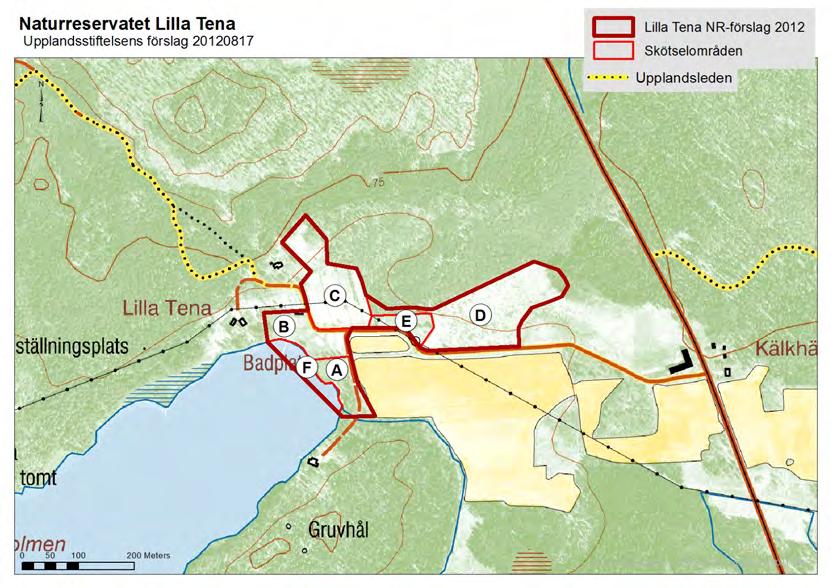 ÅTGÄRDER VID LILLA TENA I HEBY KOMMUN SAMT UPPFÖLJNING AV ÄNGSKÄREPLATTMAL OCH VÄDDNÄTFJÄRIL 2018.