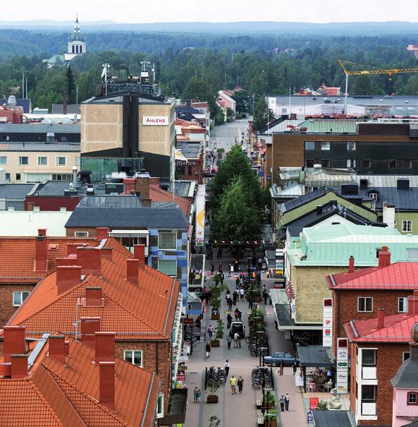 Solbacken ska vara det stora externa handelsområdet med funktion för volymhandel och vissa sällanköpsvaror samt industri.