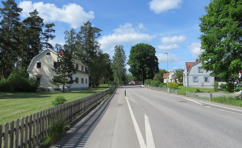 Norra delen av Södra Lindåsgatan.
