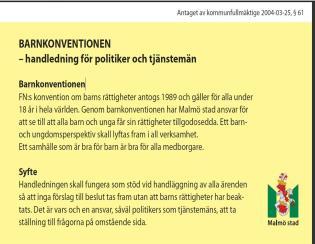 barnrättsperspektivet i alla verksamheter