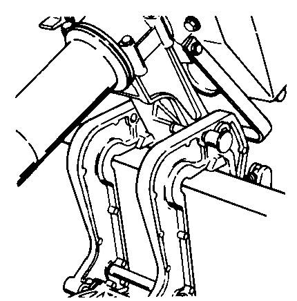 UNDERHÅLL Tiltstödsbult. 28387 Akterspegelns klämskruvsgängor. 28715 Propelleraxel Se Propellerbyte för demontering och montering av propellern.