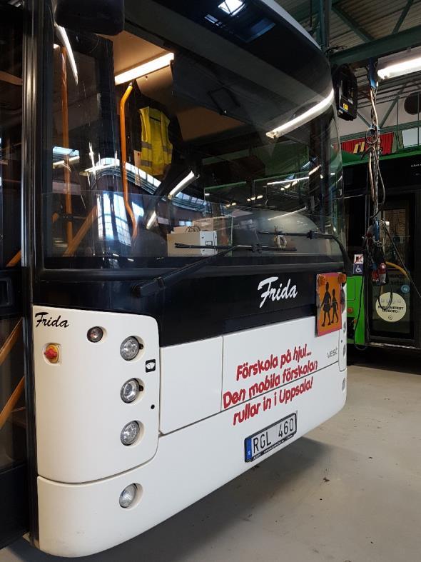 Förskolebussen Frida 24 platser i