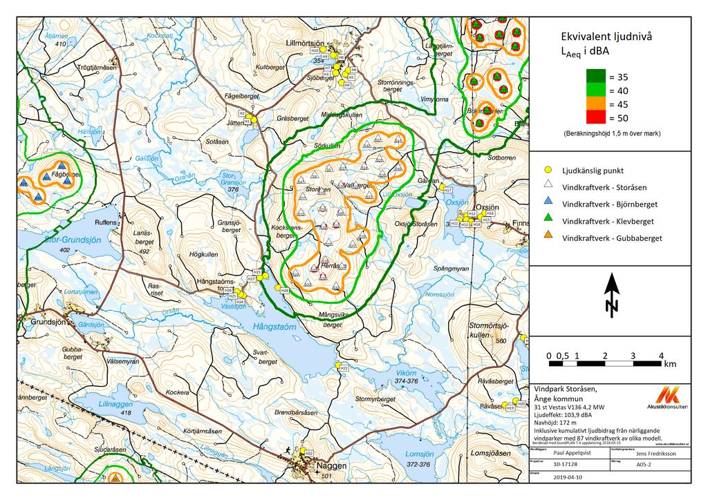 Resultat - Ljudkarta A05-2 -