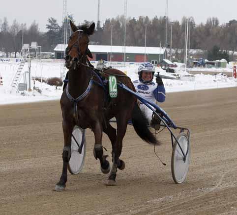 Gävle idag. Hans avslutning var femstjärnig när hann slog till i V4-avslutningen.