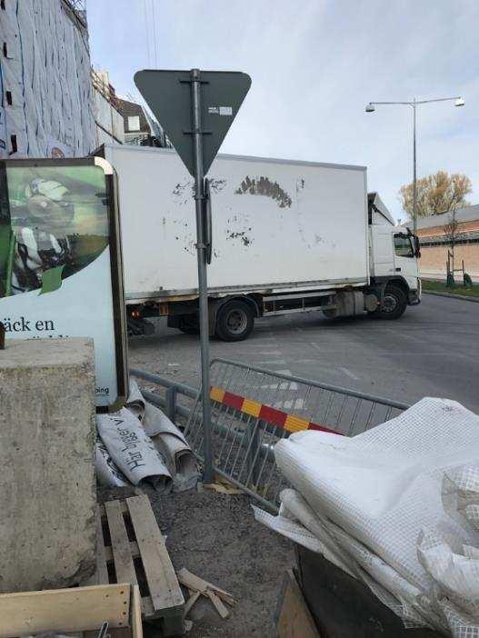 MATERIALHANTERING, EN STUDIE INOM BYGGLOGISTIK PÅ