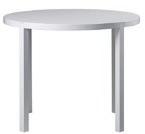 200 x 90 Ek, bordskiva laminat Vit skiva / Vit kant 15681 Bespoke bord 200 x 90 Bordsskiva vit laminat kantlist i ek 15681 Bespoke Bespoke bord runt Ø 120 cm