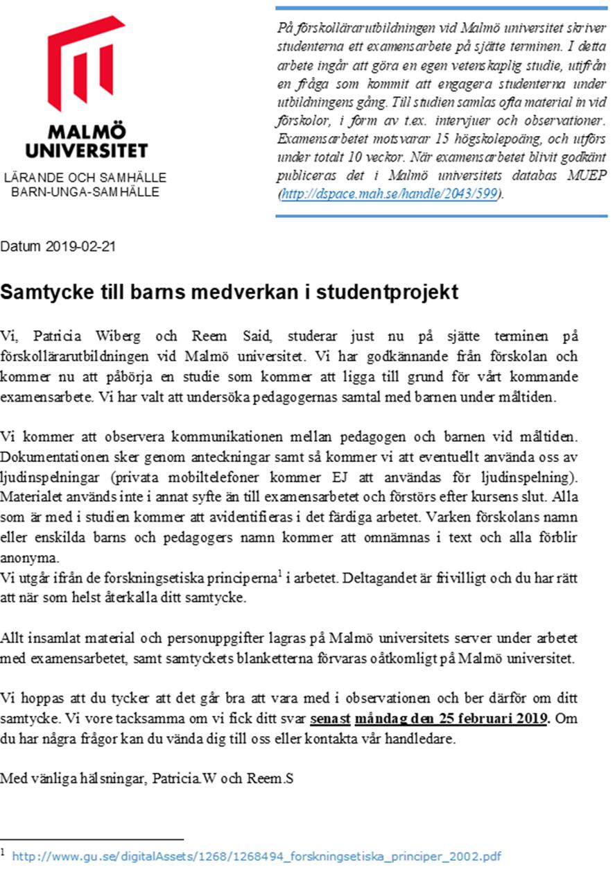 Bilaga 1