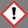 Faropiktogram : Signalord : Varning Faroangivelser : H315 Irriterar huden. H319 Orsakar allvarlig ögonirritation. H317 Kan orsaka allergisk hudreaktion.