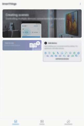 SmartThings Inledning Anslut till enheter i närheten, t.ex. Bluetooth-headset eller andra smarttelefoner, lätt och snabbt.