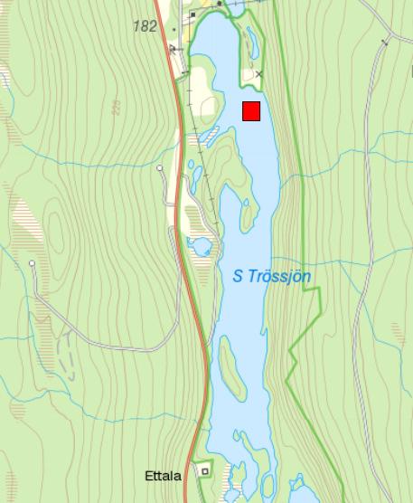 Syrgas och temperaturprofiler Syrgas- och tempreatursprofiler tog i båda sjöarna framgår v figurerna