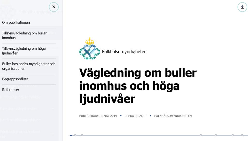 1. Ny e-publikation: Vägledning om