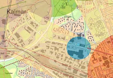 Detta på grund av förekomst av nickel och tecken på förorening av PAH. Planområdet ingår också i grundvattenförekomsten Kalmarkustens sandstensformation.