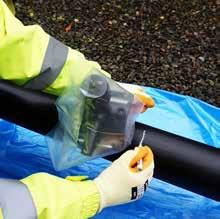 TOPPGUIDEN OM SADELSVETSNING MED ELEKTROFUSION EXTRAUTRUSTNING SOM KRÄVS: 12 mm kapverktyg (minimilängd 150 mm) och drivenhet För versioner med stående rör krävs en lämplig spännanordning För sadlar