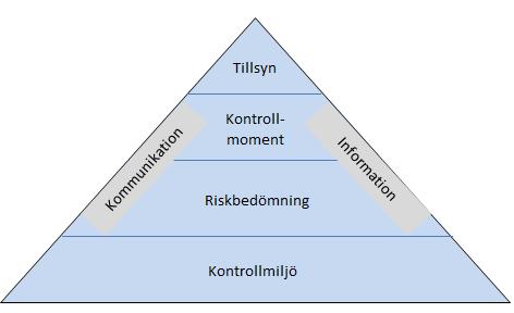 organisationsförändringar, olika slags mål, överhängande faror, hotande katastrofer med mera. Det senare ska inte hanteras i den interna kontrollplanen.