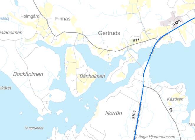 FCG SUUNNITTELU JA TEKNIIKKA OY PLANBESKRIVNING 9 (30) 2.6 Tekniska nätverk Figur 6. Trafikverkets kartor över trafikmängder 2016.