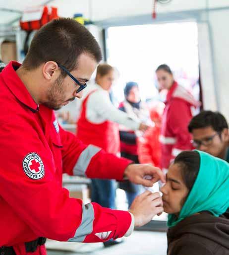 Det övergripande målet för våra internationella insatser är att rädda liv och upprätthålla mänsklig värdighet för människor som har utsatts för utdragna humanitära kriser, väpnade konflikter och