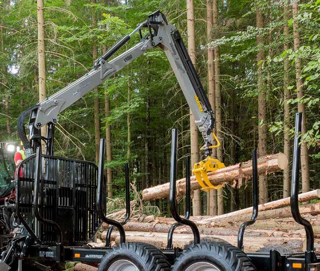 S-Line kranar S-Line skogskranar är valet för den professionella användaren som lastar stora mängder virke under långa arbetsdagar.