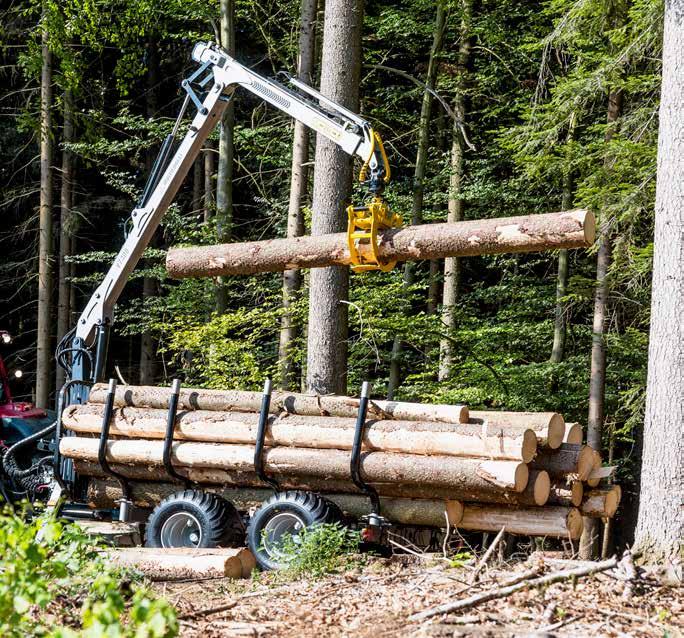 Ett komplett program med kraftfulla egenskaper Trejon Multiforest är konstruerad för tuffa förhållanden.